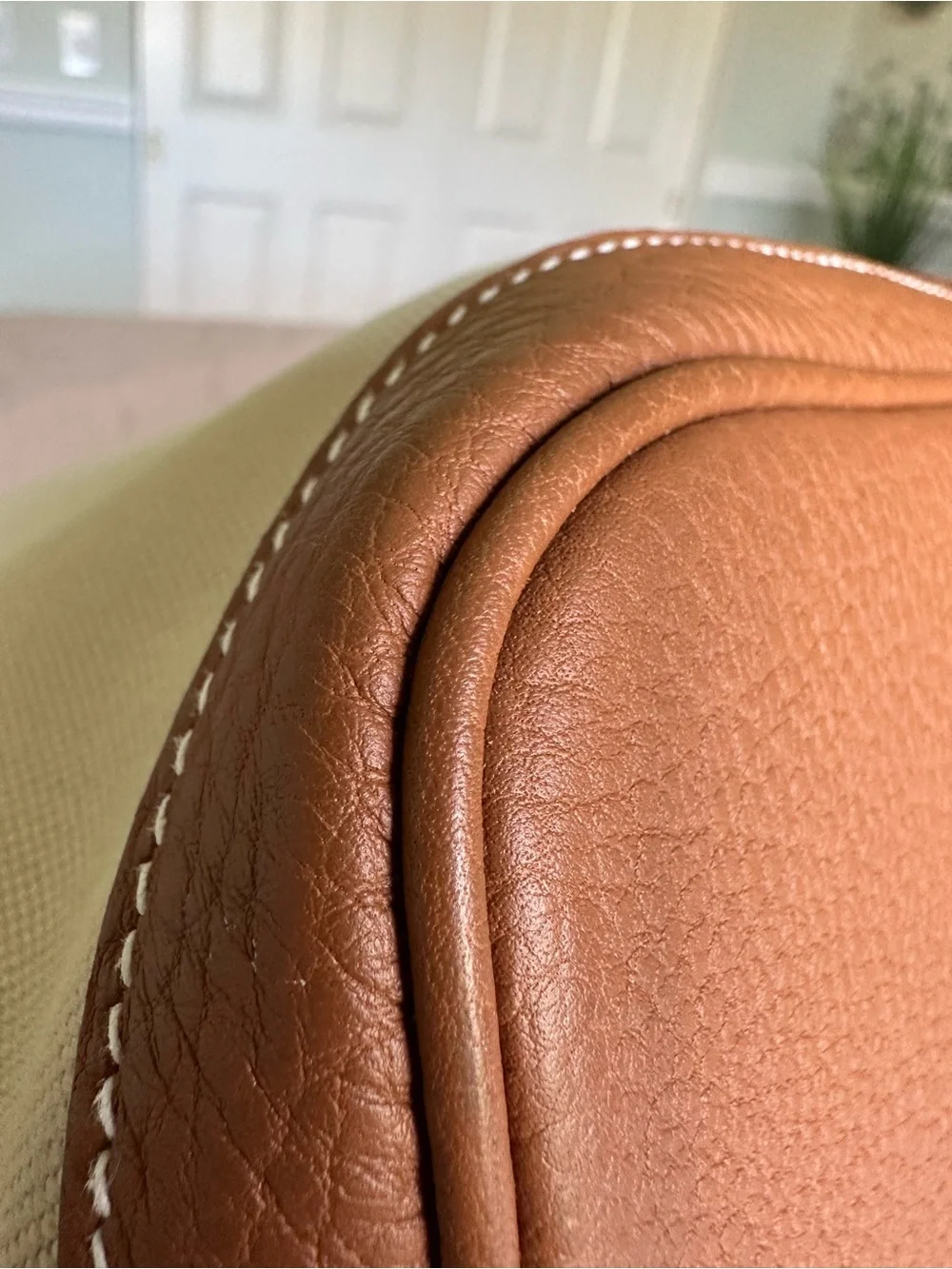 Hermes Garden Party Voyage 49 Toile Negonda Gold XL Weekender Travel Tote Rare - Picture 13 of 17